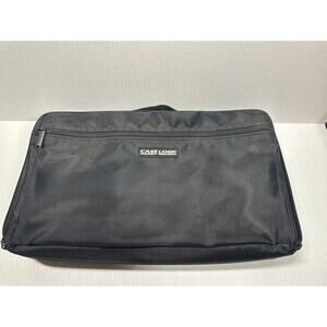 Case Logic Black Padded Cassette Travel Storage Case Holds 30 Tapes